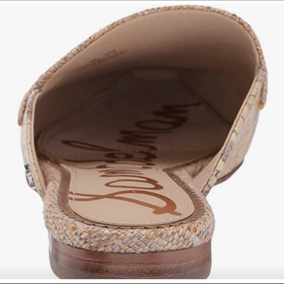 Sam Edelman Eiko Woven Tweed Mules Sz 6 - Picture 3 of 10